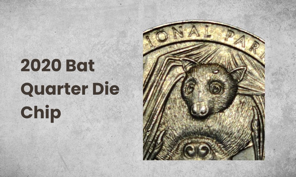 2020 Bat Quarter Die Chip
