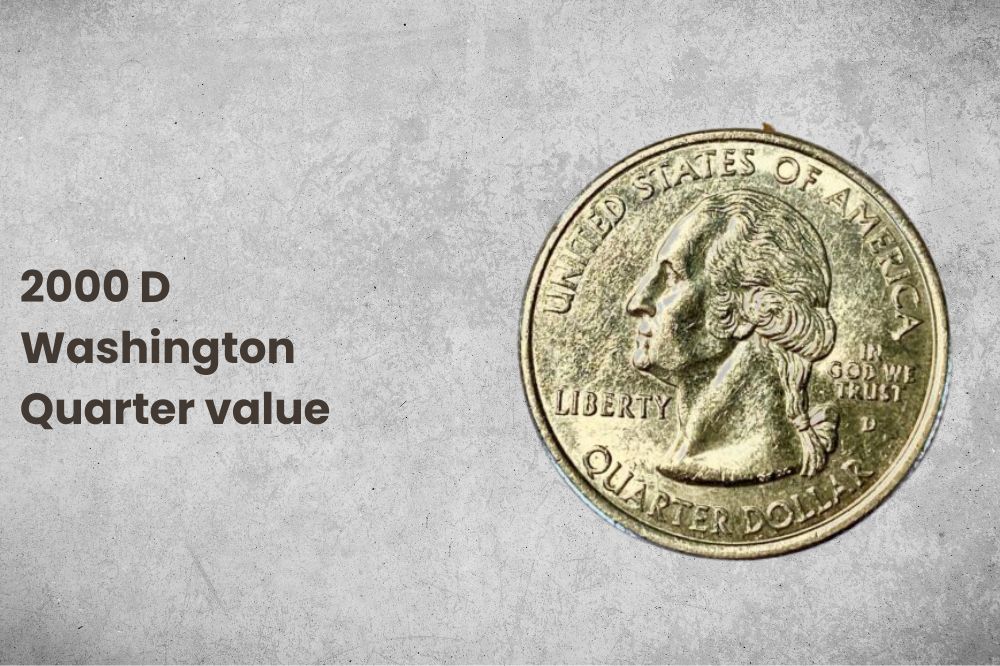 2000 D Washington Quarter value