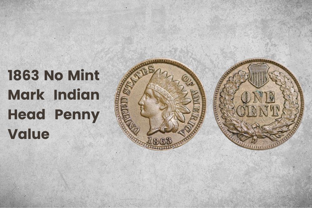 1863 No Mint Mark Indian Head Penny Value