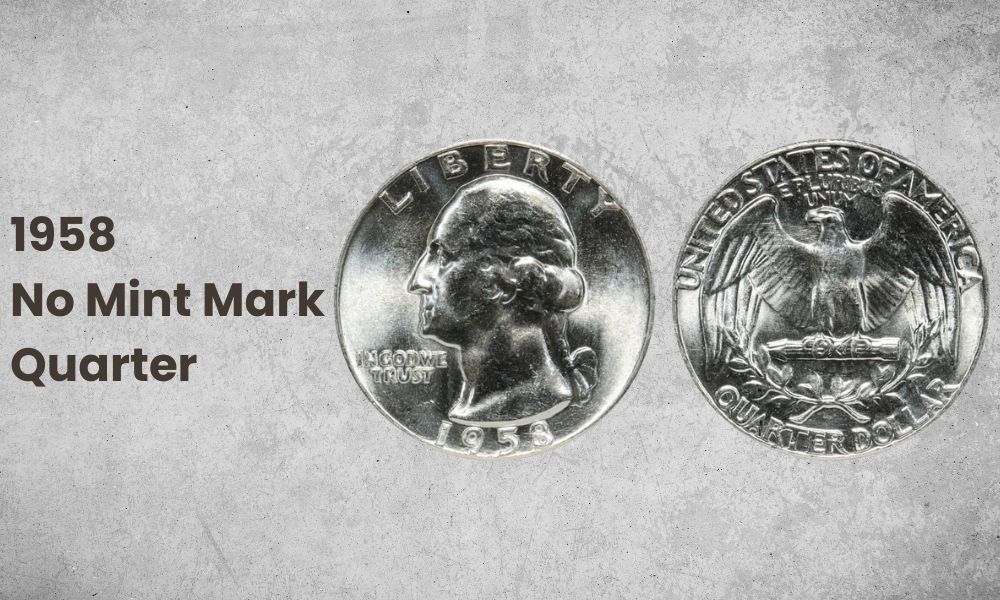1958 No Mint Mark Quarter