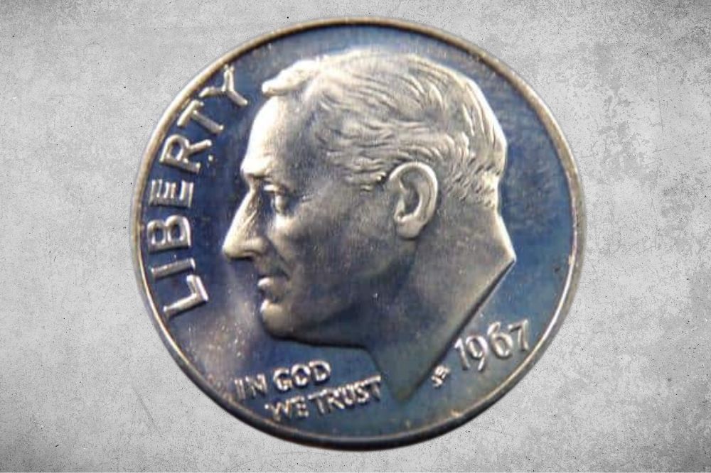 1967 Dime Value