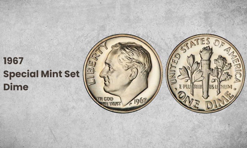 1967 Special Mint Set Dime