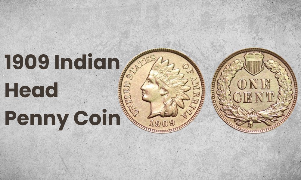 1909 Indian Head Penny Coin