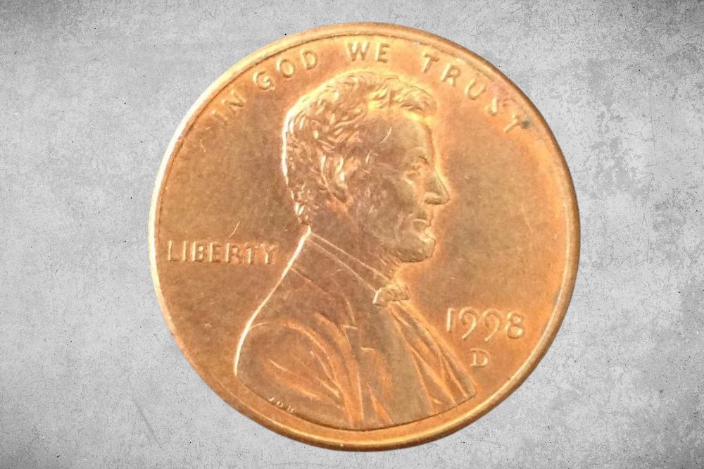 1998 penny value